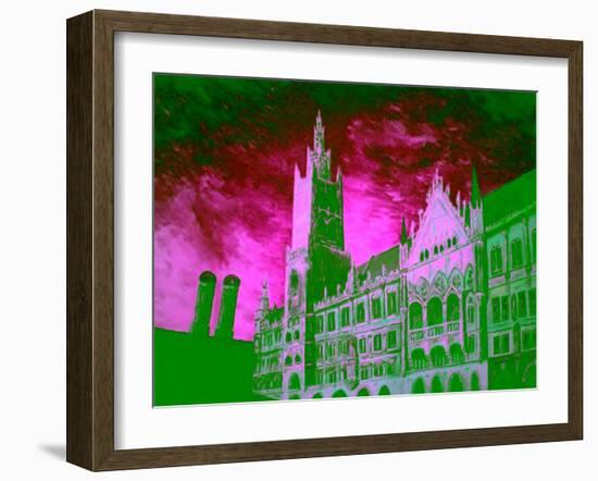 New Town Hall Munich-Markus Bleichner-Framed Art Print