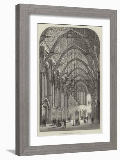 New Townhall at Manchester, the Great Hall-Frank Watkins-Framed Giclee Print