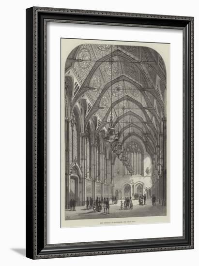 New Townhall at Manchester, the Great Hall-Frank Watkins-Framed Giclee Print