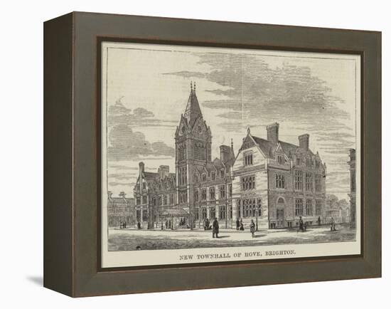 New Townhall of Hove, Brighton-null-Framed Premier Image Canvas
