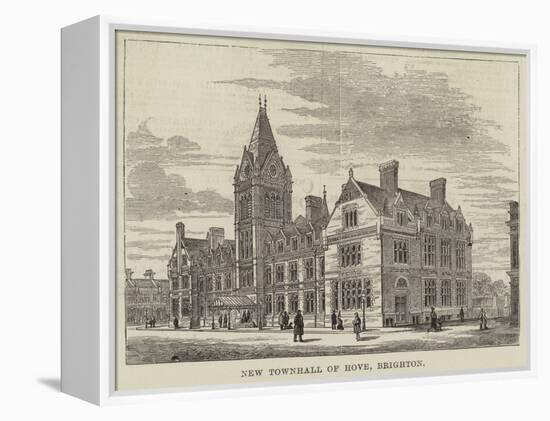 New Townhall of Hove, Brighton-null-Framed Premier Image Canvas