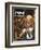 "New Toys 1963," Saturday Evening Post Cover, December 7, 1963-Allan Grant-Framed Giclee Print