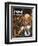 "New Toys 1963," Saturday Evening Post Cover, December 7, 1963-Allan Grant-Framed Giclee Print