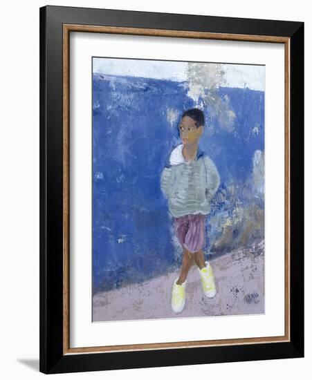 New Trainers, Havana, Cuba-Kate Yates-Framed Giclee Print