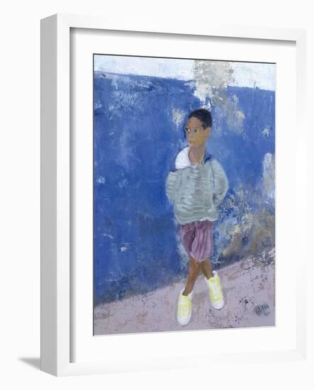 New Trainers, Havana, Cuba-Kate Yates-Framed Giclee Print