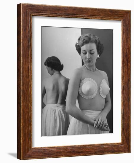 New Type Brassieres-Nina Leen-Framed Photographic Print