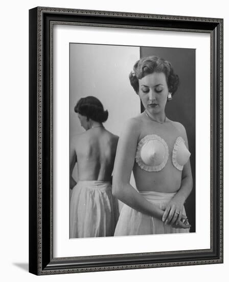 New Type Brassieres-Nina Leen-Framed Photographic Print