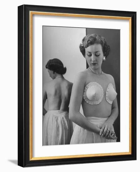 New Type Brassieres-Nina Leen-Framed Photographic Print