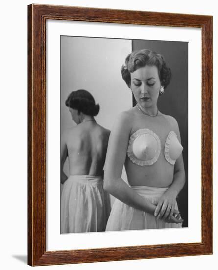 New Type Brassieres-Nina Leen-Framed Photographic Print