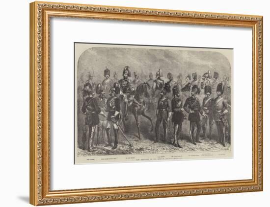 New Uniforms of the British Cavalry-null-Framed Giclee Print