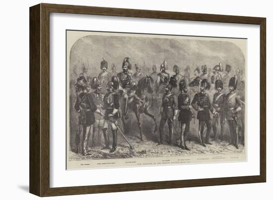 New Uniforms of the British Cavalry-null-Framed Giclee Print
