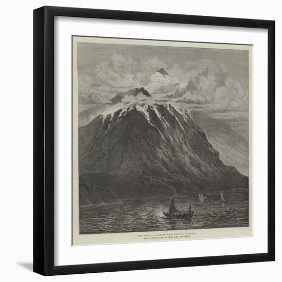 New Volcano on Camiguin Island, Mindanao, Philippines-null-Framed Giclee Print