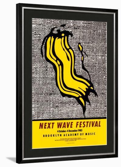 New Wave Festival-Roy Lichtenstein-Framed Art Print