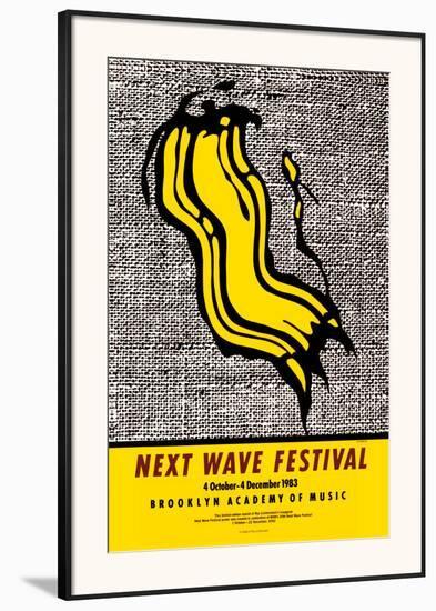 New Wave Festival-Roy Lichtenstein-Framed Art Print