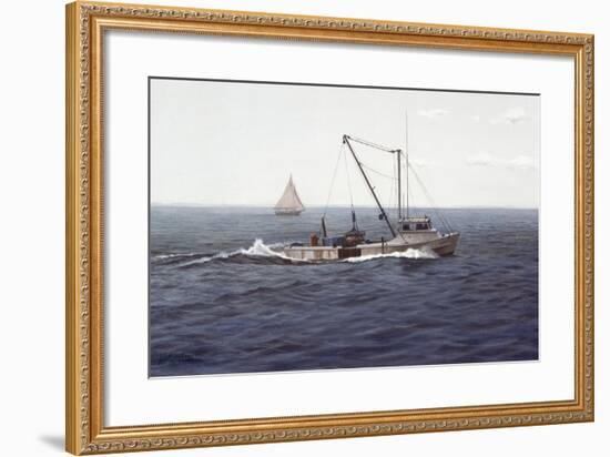 New Way, Old Way-David Knowlton-Framed Giclee Print