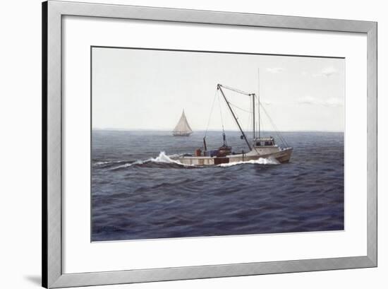 New Way, Old Way-David Knowlton-Framed Giclee Print