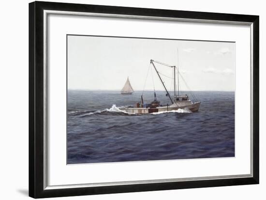 New Way, Old Way-David Knowlton-Framed Giclee Print