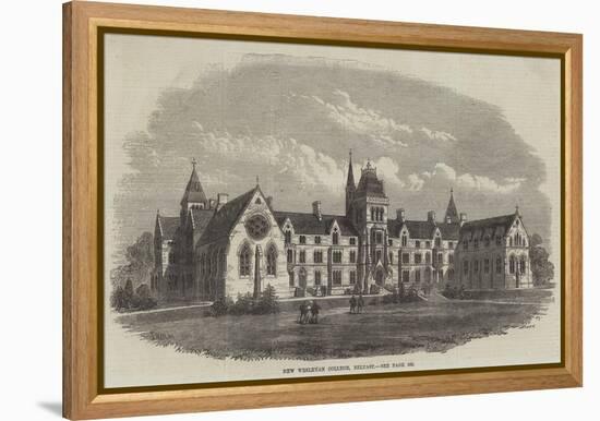 New Wesleyan College, Belfast-Frank Watkins-Framed Premier Image Canvas