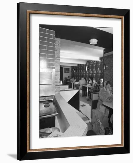 New Wimpy Bar, Barnsley, South Yorkshire, 1960-Michael Walters-Framed Photographic Print