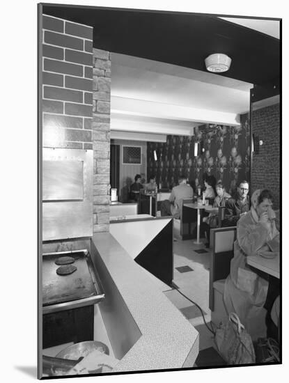 New Wimpy Bar, Barnsley, South Yorkshire, 1960-Michael Walters-Mounted Photographic Print