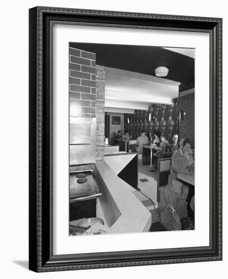 New Wimpy Bar, Barnsley, South Yorkshire, 1960-Michael Walters-Framed Photographic Print