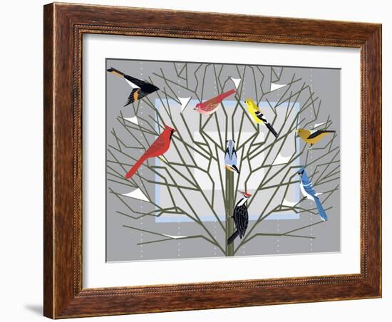 New Winter Tree-Marie Sansone-Framed Giclee Print