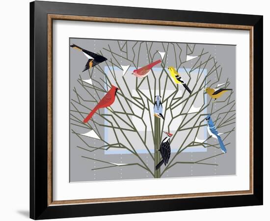 New Winter Tree-Marie Sansone-Framed Giclee Print