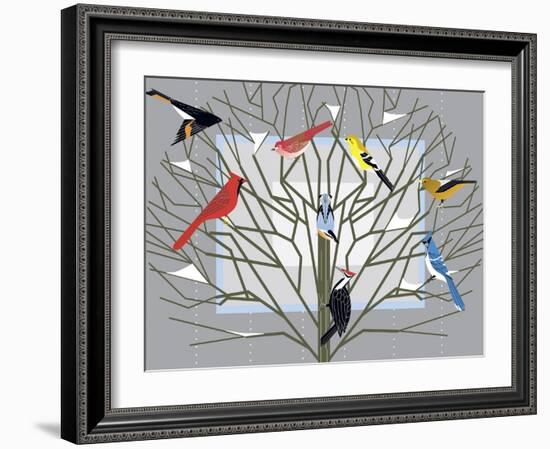 New Winter Tree-Marie Sansone-Framed Giclee Print
