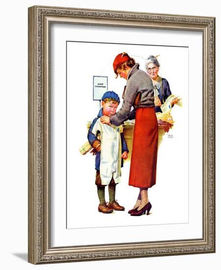 "New Woolies,"February 27, 1937-Frances Tipton Hunter-Framed Giclee Print