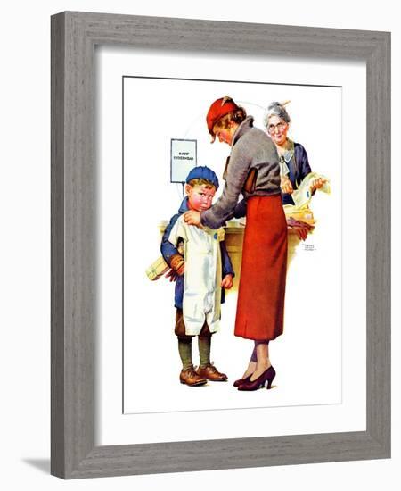 "New Woolies,"February 27, 1937-Frances Tipton Hunter-Framed Giclee Print