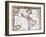 New World Map, 1616-John Speed-Framed Giclee Print