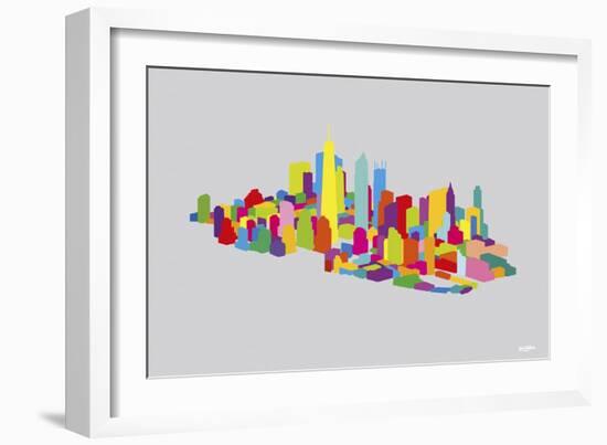 New WTC-Yoni Alter-Framed Giclee Print