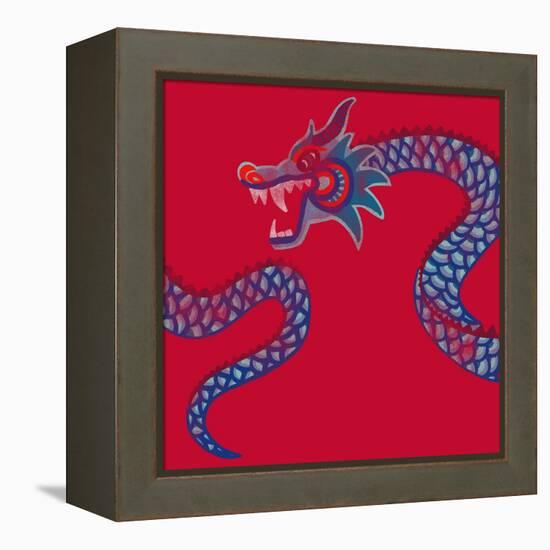 New Year Dragon-null-Framed Premier Image Canvas