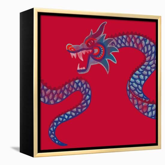 New Year Dragon-null-Framed Premier Image Canvas