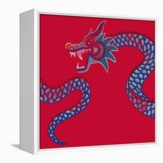 New Year Dragon-null-Framed Premier Image Canvas