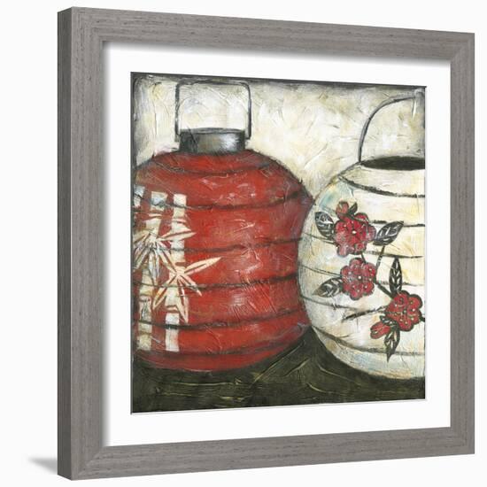 New Year Lanterns I-Chariklia Zarris-Framed Art Print