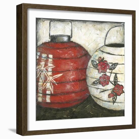 New Year Lanterns I-Chariklia Zarris-Framed Art Print