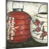 New Year Lanterns I-Chariklia Zarris-Mounted Art Print