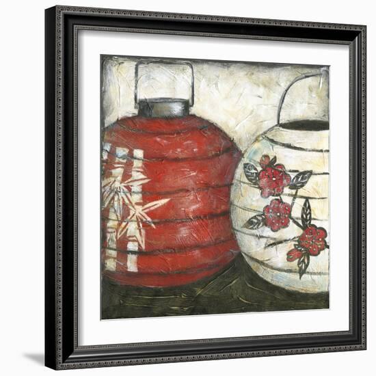 New Year Lanterns I-Chariklia Zarris-Framed Art Print