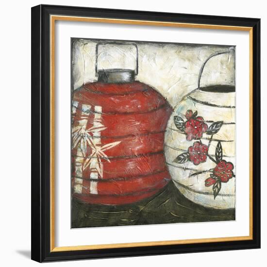 New Year Lanterns I-Chariklia Zarris-Framed Art Print