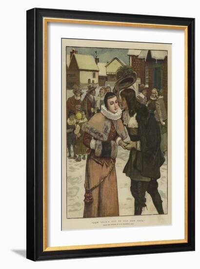 New Year's Day in Old New York-George Henry Boughton-Framed Giclee Print