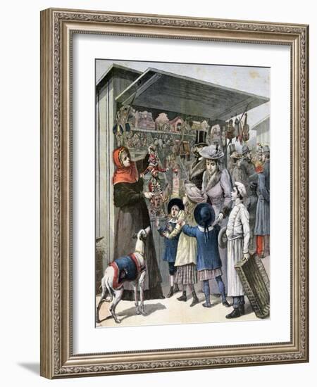 New Year's Day, Paris, 1892-Henri Meyer-Framed Giclee Print