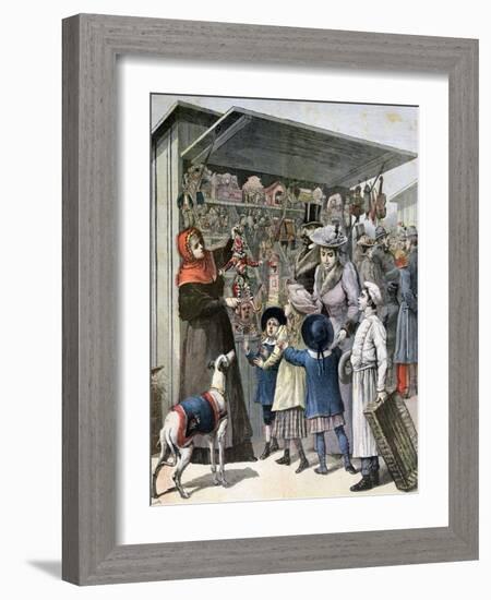 New Year's Day, Paris, 1892-Henri Meyer-Framed Giclee Print