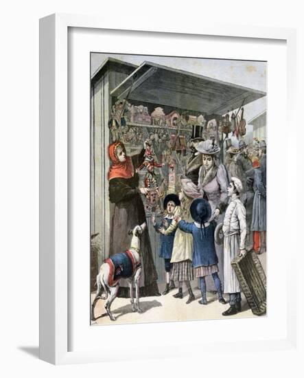 New Year's Day, Paris, 1892-Henri Meyer-Framed Giclee Print