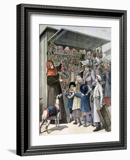 New Year's Day, Paris, 1892-Henri Meyer-Framed Giclee Print