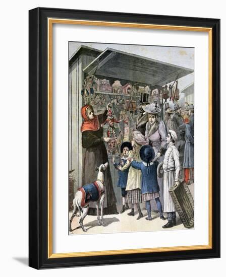 New Year's Day, Paris, 1892-Henri Meyer-Framed Giclee Print