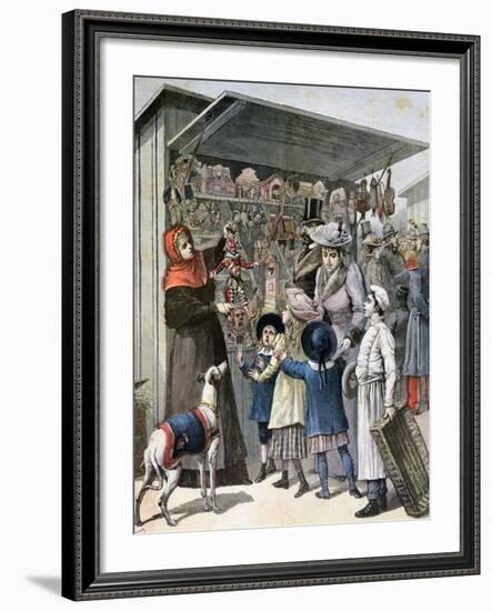 New Year's Day, Paris, 1892-Henri Meyer-Framed Giclee Print