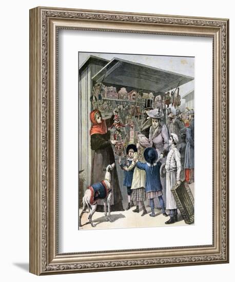 New Year's Day, Paris, 1892-Henri Meyer-Framed Giclee Print