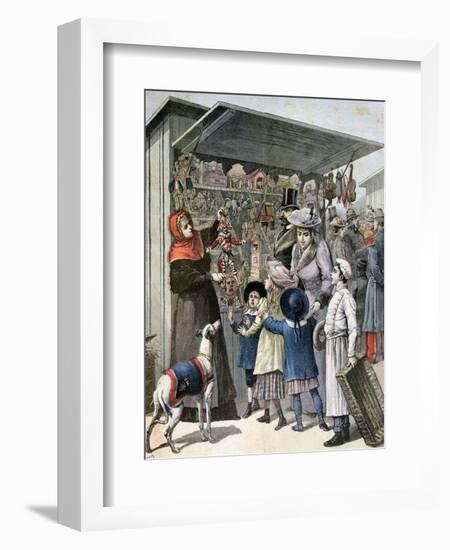 New Year's Day, Paris, 1892-Henri Meyer-Framed Giclee Print