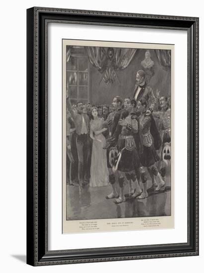 New Year's Eve in Barracks-Richard Caton Woodville II-Framed Giclee Print